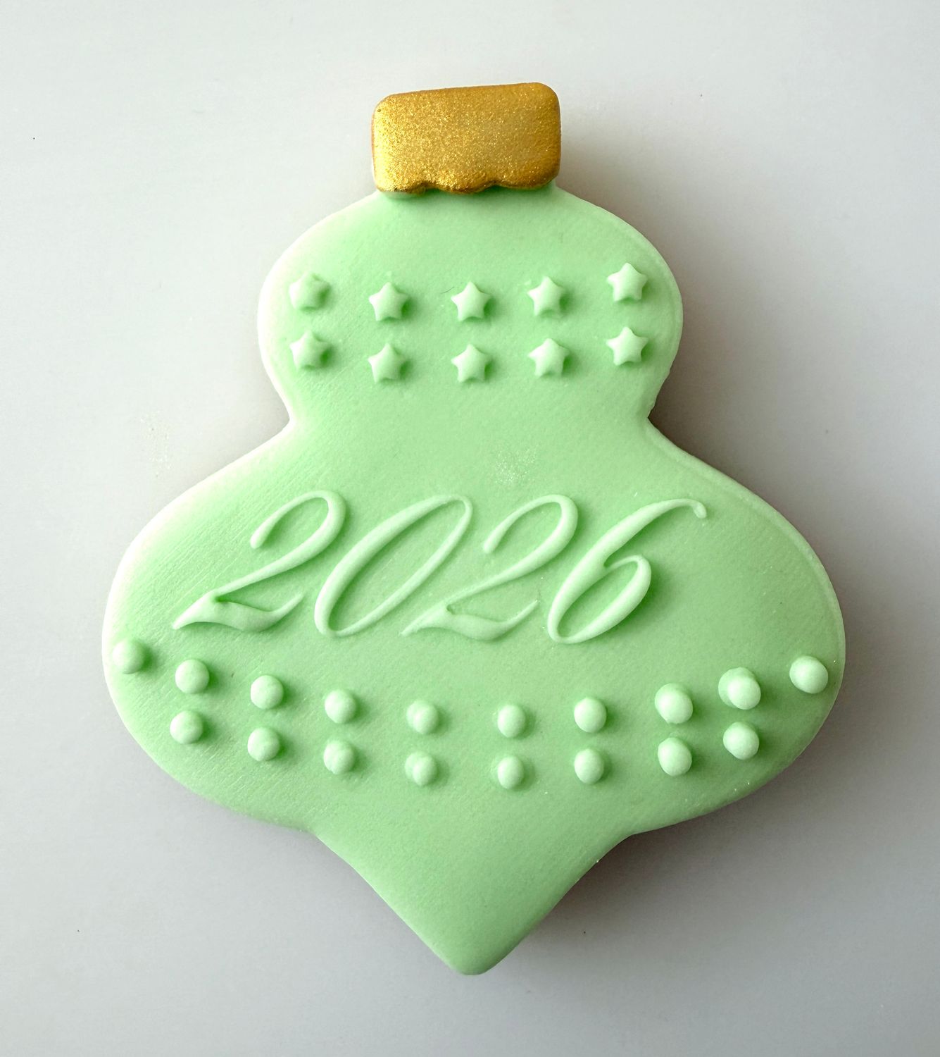 CBS Σετ 4τμχ κουπάτ BAUBLE-Design 3  -Κουπάτ 8εκ