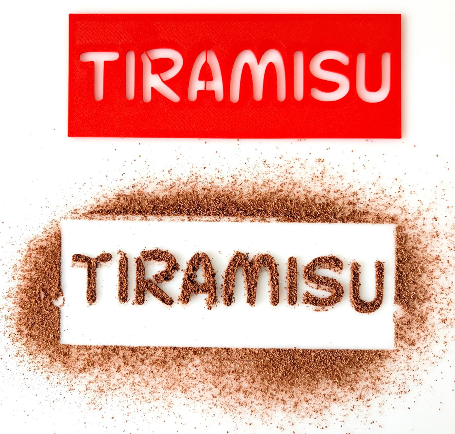 CBS Stencil -Στένσιλ για τιραμισού -TIRAMISU 15εκ