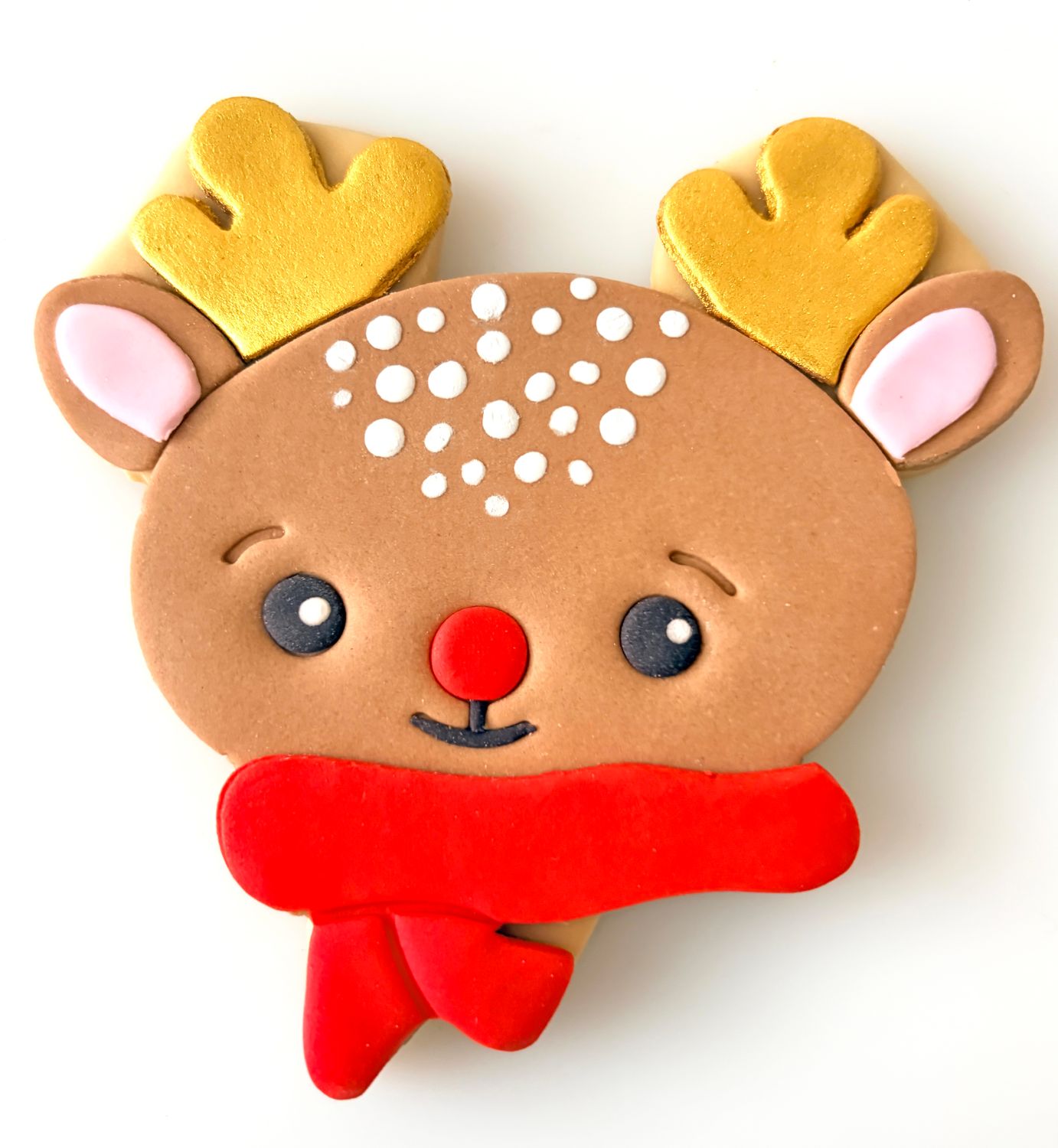 CBS Σετ 6 τμχ κουπάτ REINDEER HEAD 8εκ, 9εκ, 10εκ -Κουπάτ Πρόσωπο Τάρανδου