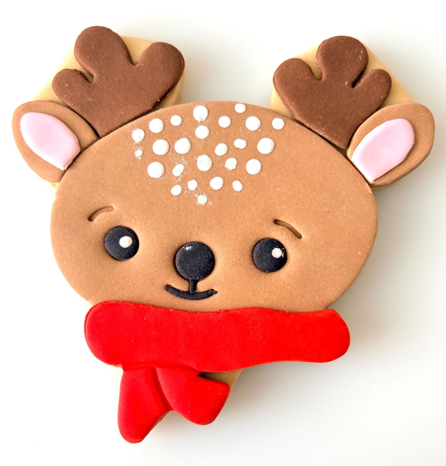 CBS Σετ 6 τμχ κουπάτ REINDEER HEAD 8εκ, 9εκ, 10εκ -Κουπάτ Πρόσωπο Τάρανδου