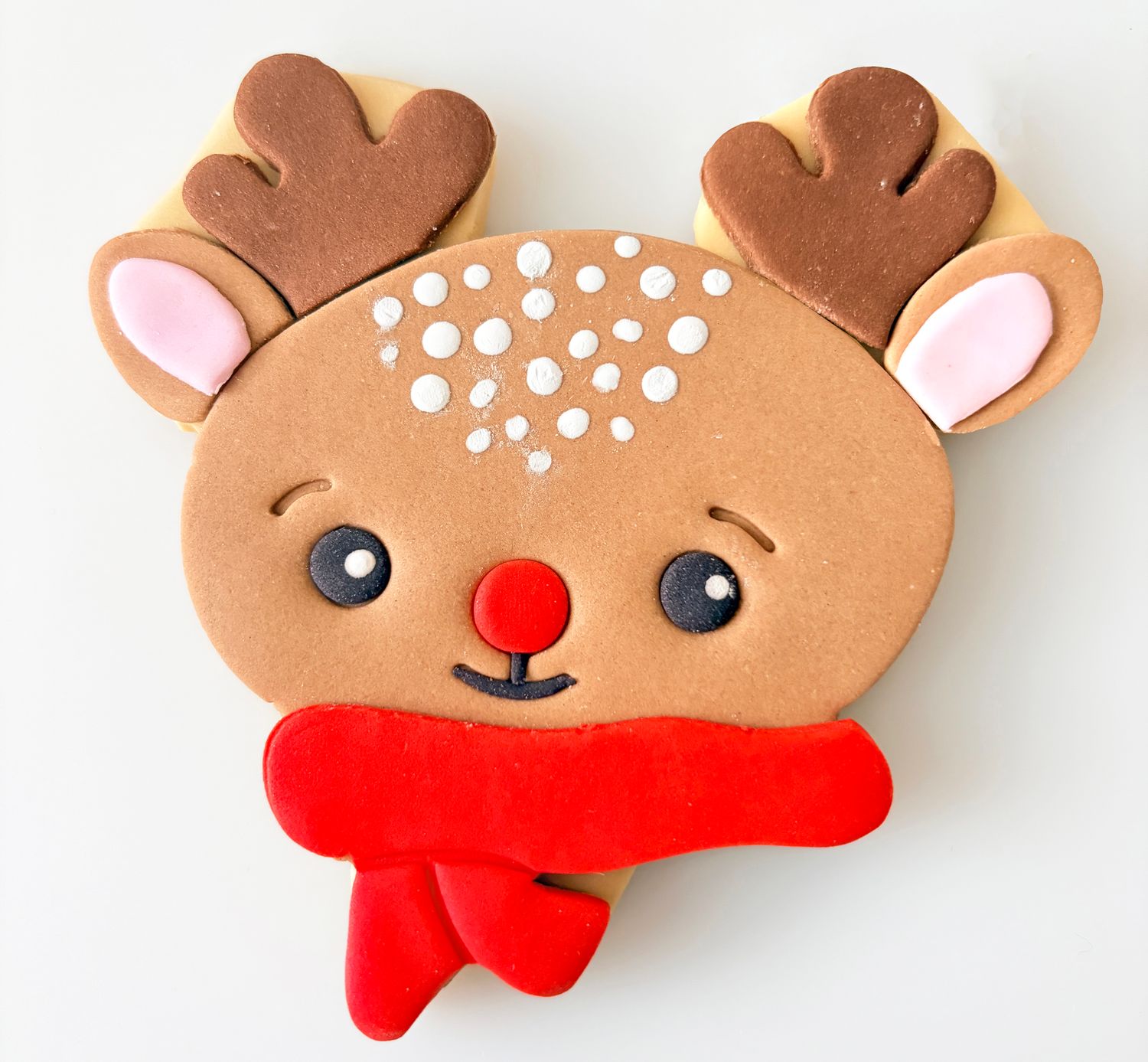 CBS Σετ 6 τμχ κουπάτ REINDEER HEAD 8εκ, 9εκ, 10εκ -Κουπάτ Πρόσωπο Τάρανδου