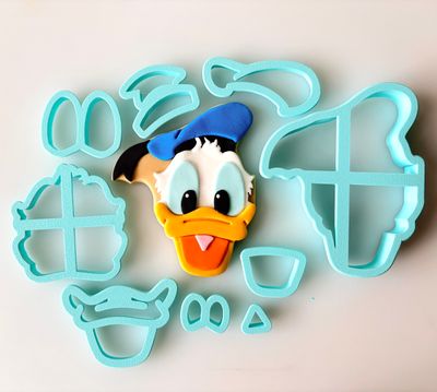 CBS Σετ 9 τμχ κουπάτ  DONALD DUCK (ΚΕΦΑΛΙ) 9εκ, 10εκ ή 11εκ