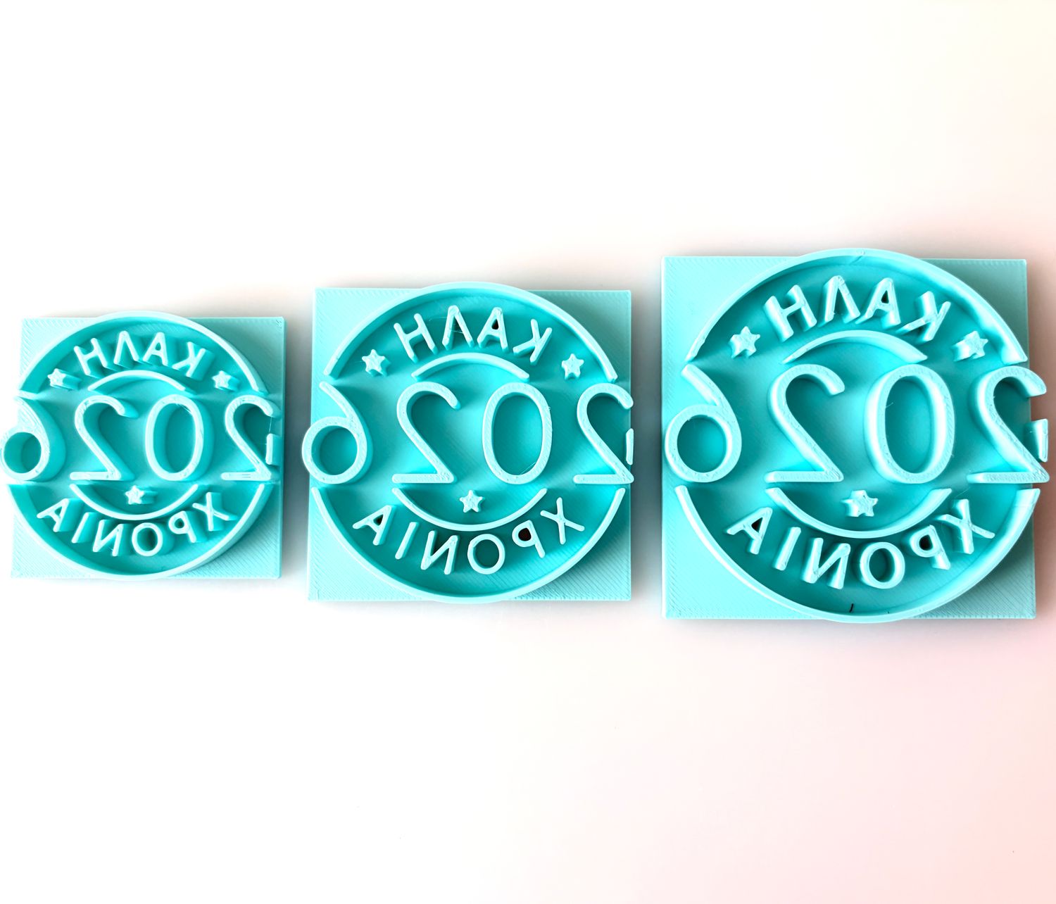 CBS Stamps  &#39;ΚΑΛΗ ΧΡΟΝΙΑ&#39; Σφραγίδα. Σχέδιο 2