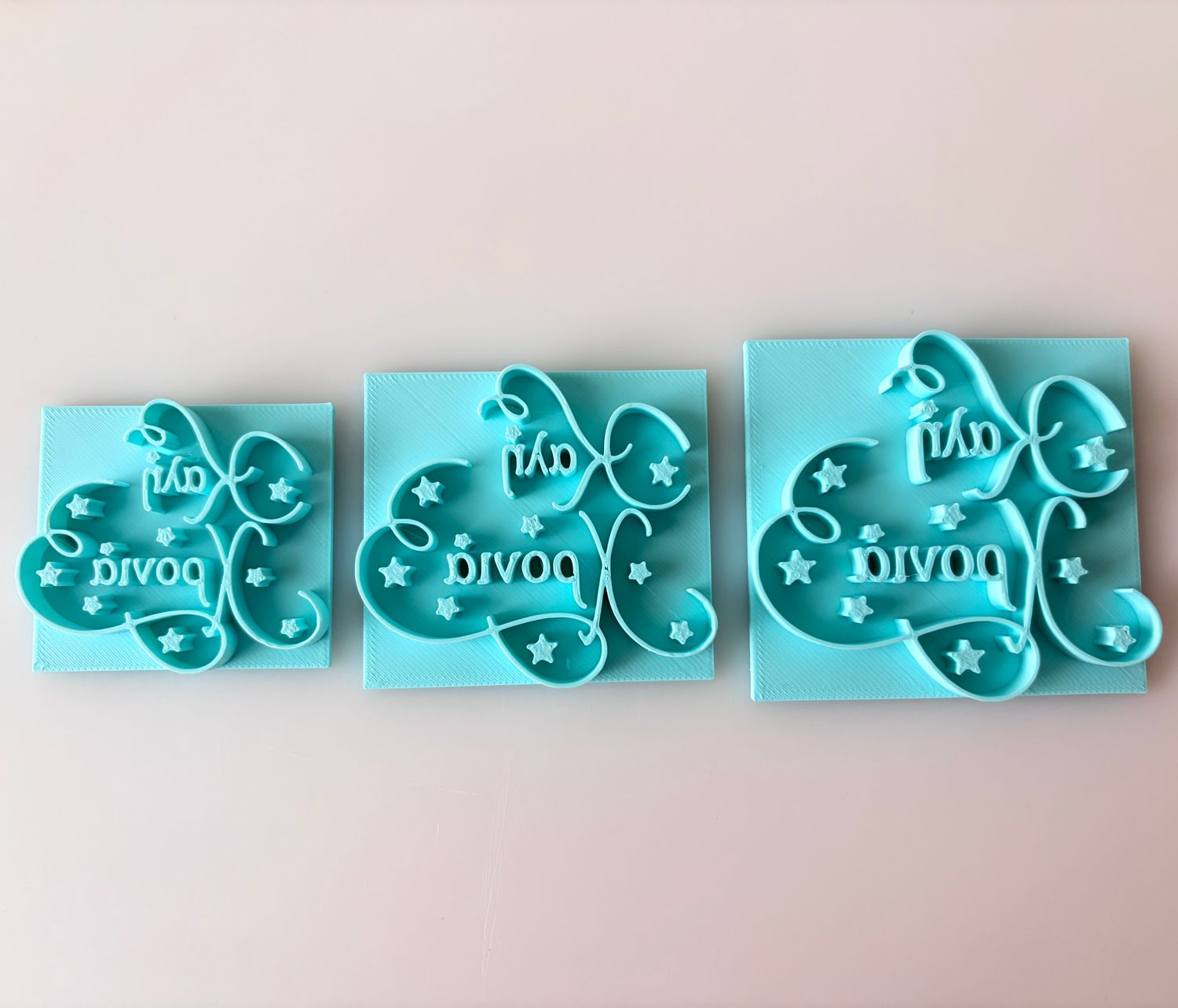 CBS Stamps  &#39;ΚΑΛΗ ΧΡΟΝΙΑ&#39; Σφραγίδα. Σχέδιο 3