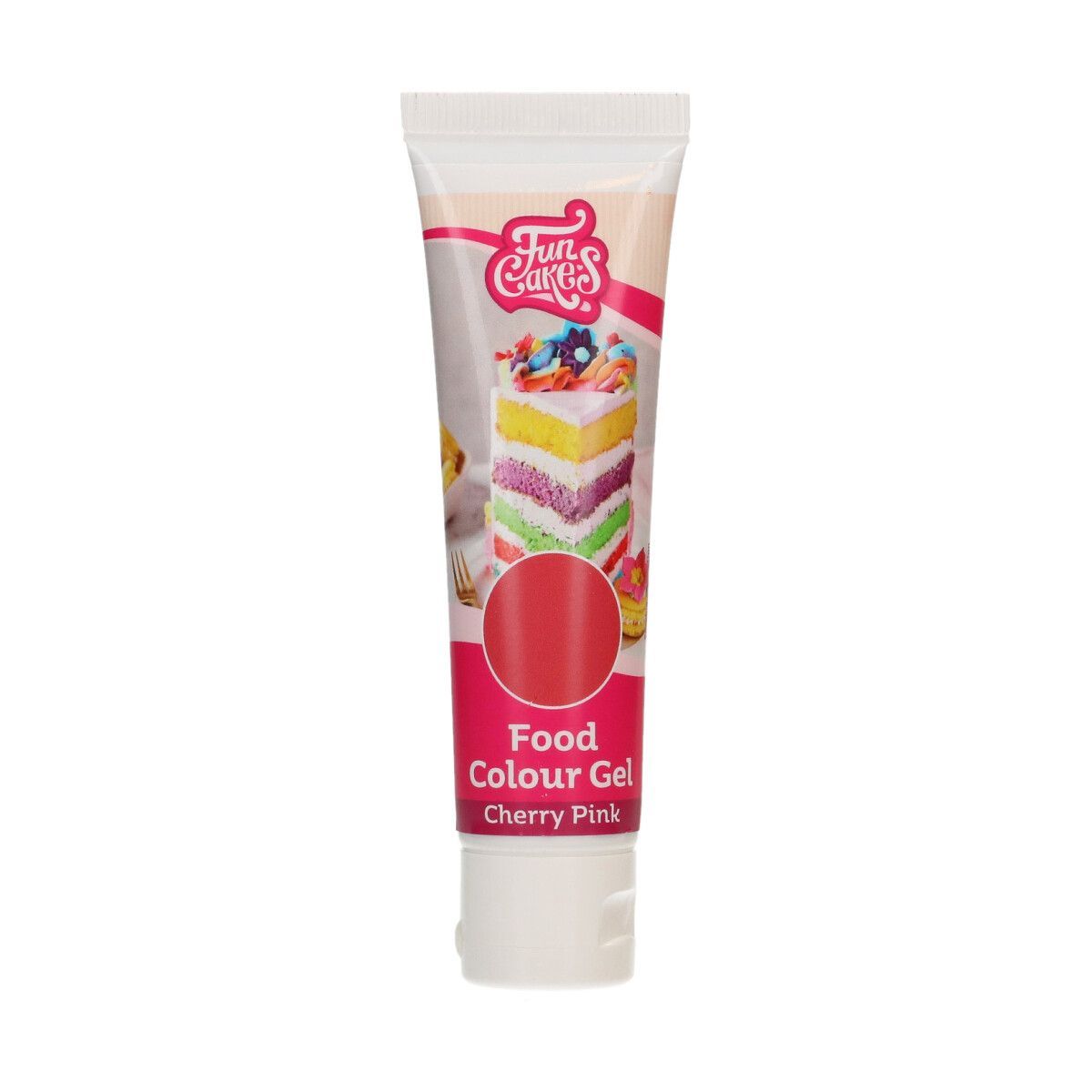 FunCakes FunColours GEL -CHERRY PINK-Χρώμα Τζελ -30γρ