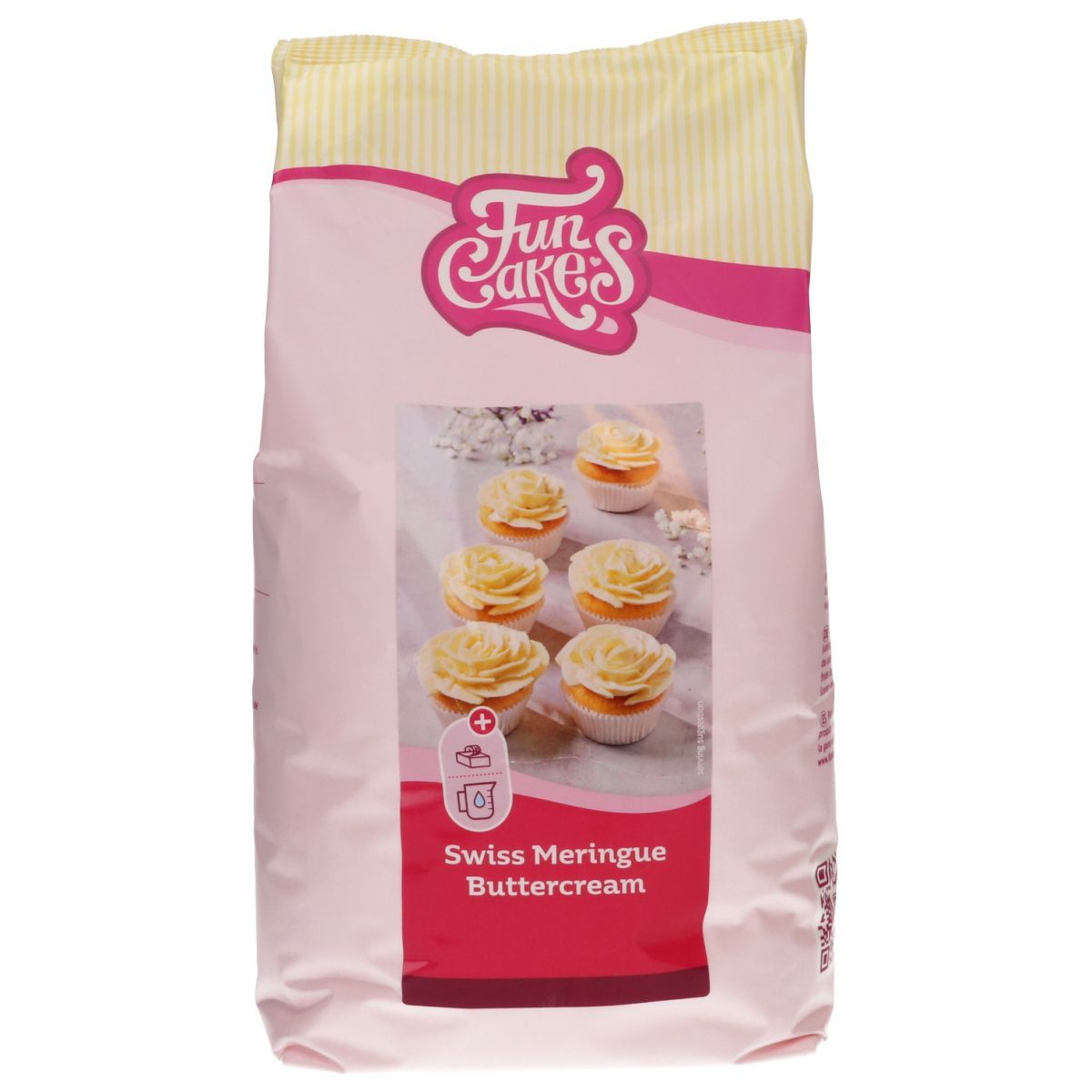 FunCakes Mix for SWISS MERINGUE BUTTERCREAM -Μείγμα για Ελβετική Βουτυρόκρεμα4 Κιλά