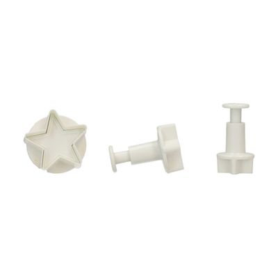 Wilton Plunger Cutters -STARS -Σετ 3τεμ κουπ πατ