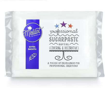 Ζαχαρόπαστα MELILOT &#39;EASY&#39; 1 ΚΙΛΟ  -WHITE -ΛΕΥΚΟ