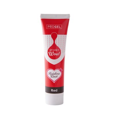 Rainbow Dust ProGel® -LARGE RED -Χρώμα Τζελ Κόκκινο  100γρ