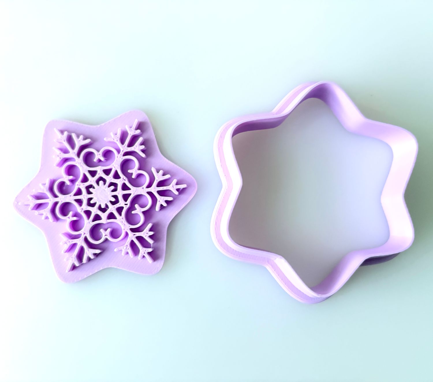 CBS Stamp &amp; Cutter 'ΧΙΟΝΟΝΙΦΑΔΑ΄ ΣΧΕΔΙΟ 3 Κουπάτ &amp; Σφραγίδα 6εκ, 7εκ, 8εκ, 9εκ