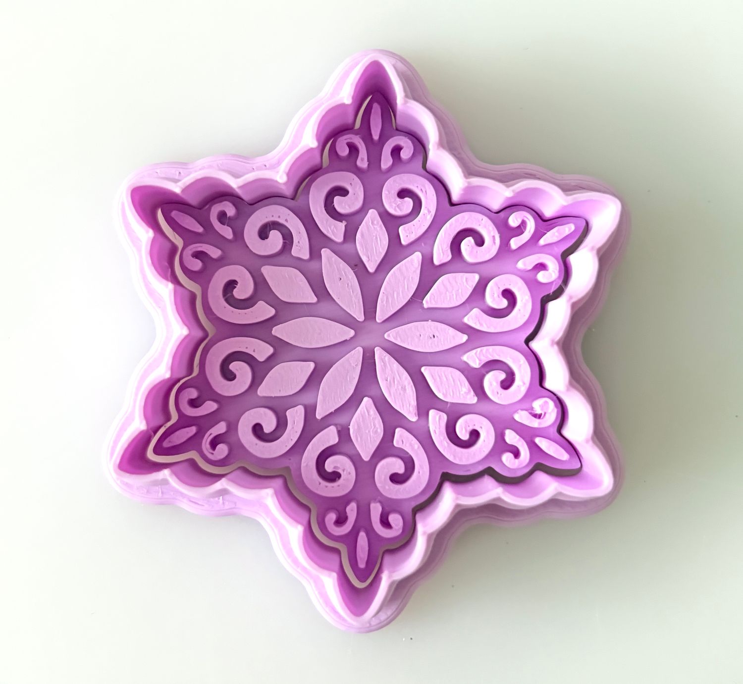 CBS Stamp &amp; Cutter 'ΧΙΟΝΟΝΙΦΑΔΑ΄ ΣΧΕΔΙΟ 2 Κουπάτ &amp; Σφραγίδα 6εκ, 7εκ, 8εκ, 9εκ