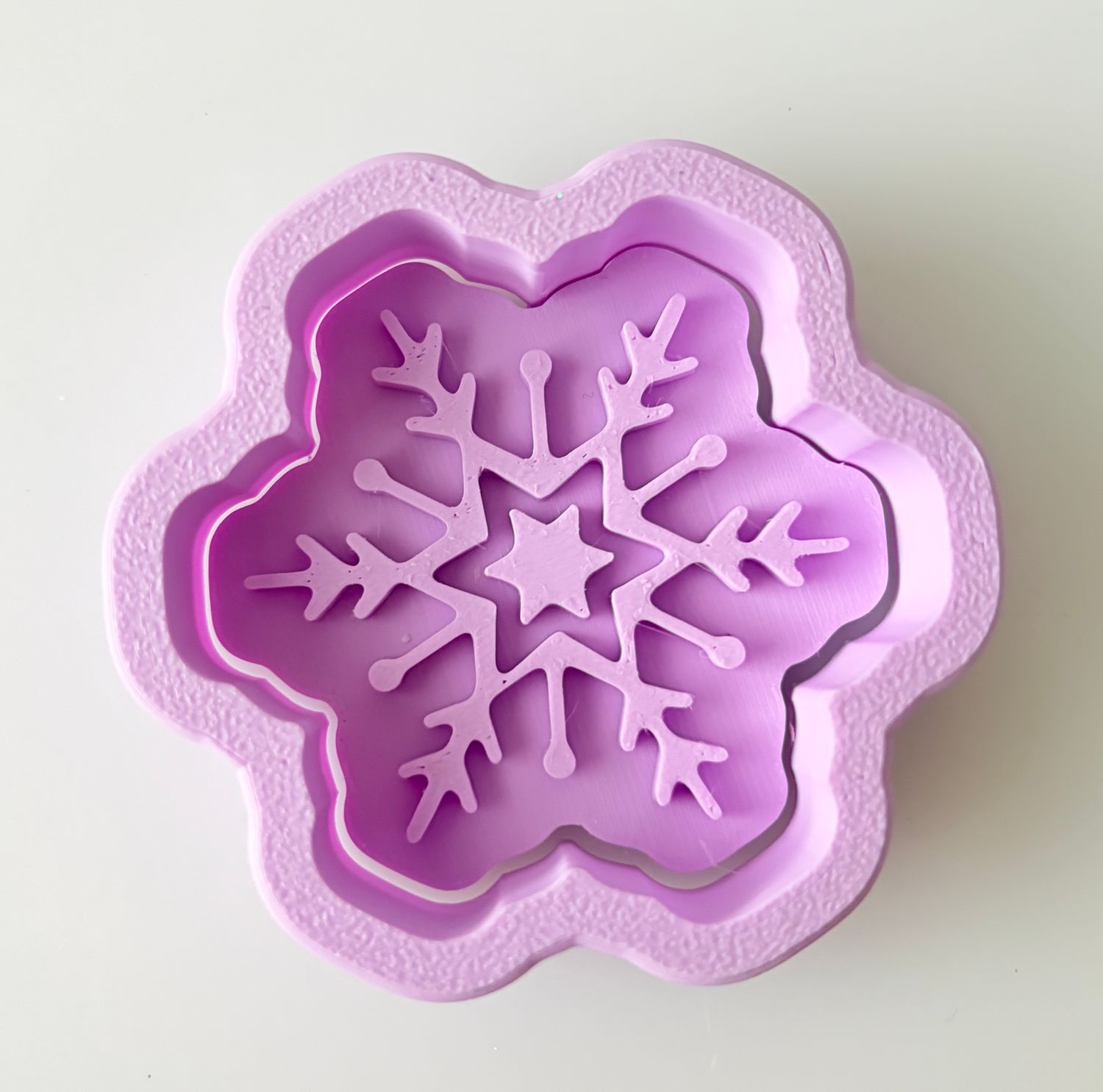 CBS Stamp &amp; Cutter 'ΧΙΟΝΟΝΙΦΑΔΑ΄ ΣΧΕΔΙΟ 5 Κουπάτ &amp; Σφραγίδα 6εκ, 7εκ, 8εκ, 9εκ