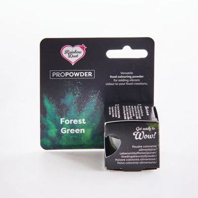 Rainbow Dust Edible Dust -Matt FOREST GREEN-Βρώσιμη Σκόνη Ματ Πράσινο του δάσους
