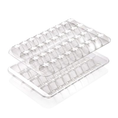 Box for 36 MACARON. Διάφανο κουτί για Μακαρόν