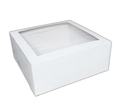 Cake Box With Window - Χαμηλό Κουτί με παράθυρο 30εκ  ΜΟΝΟ ΓΙΑ ΠΑΡΑΛΑΒΗ ΑΠΟ ΤΟ CAKES BY SAMANTHA ∞∞∞
