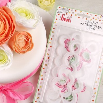FMM Flower Cutters -THE EASIEST RANUNCULUS - Σετ 2τεμ κουπ πατ Νεραγκούλα FMM Flower Cutters -THE EASIEST RANUNCULUS - Σετ 2τεμ κουπ πατ Νεραγκούλα