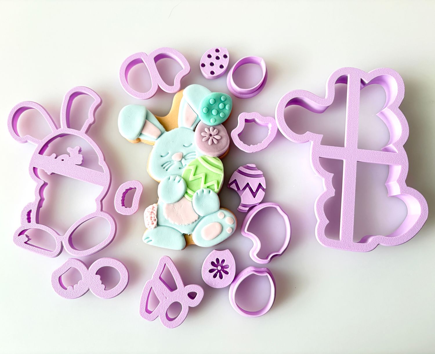 CBS Σετ 13 τμχ κουπάτ BUNNY with 3 EGGS