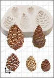 FPC Silicone Mould -PINE CONES -Καλούπι Σιλικόνης Κουκουνάρια