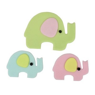 FMM Cutters -Mummy &amp; Baby ELEPHANTS - Σετ 4τεμ κουπ πατ Ελέφαντας Μαμά &amp; Μωράκι