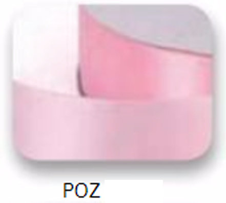 Ribbons - 6.5mm Pink Double Faced Satin Ribbon 100m - Κορδέλα Σατέν Διπλής Όψης Ροζ