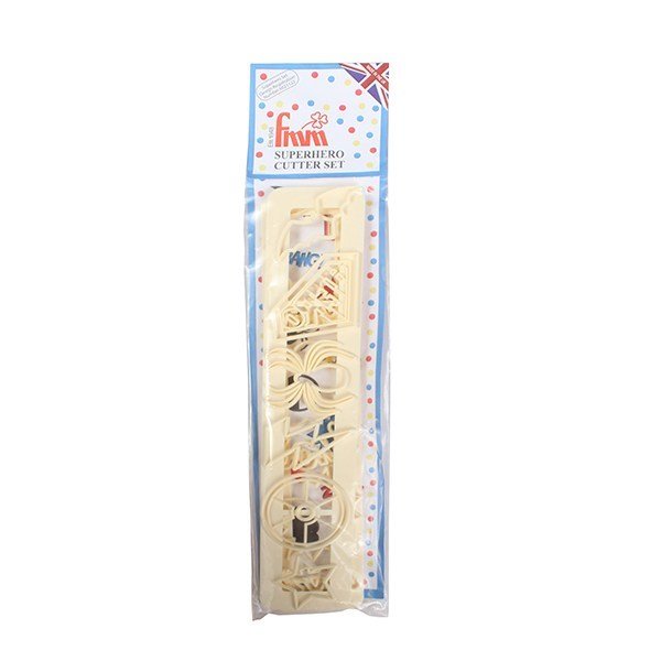 FMM Tappit Cutter Set -SUPERHERO - Κουπ πατ Υπερήρωες