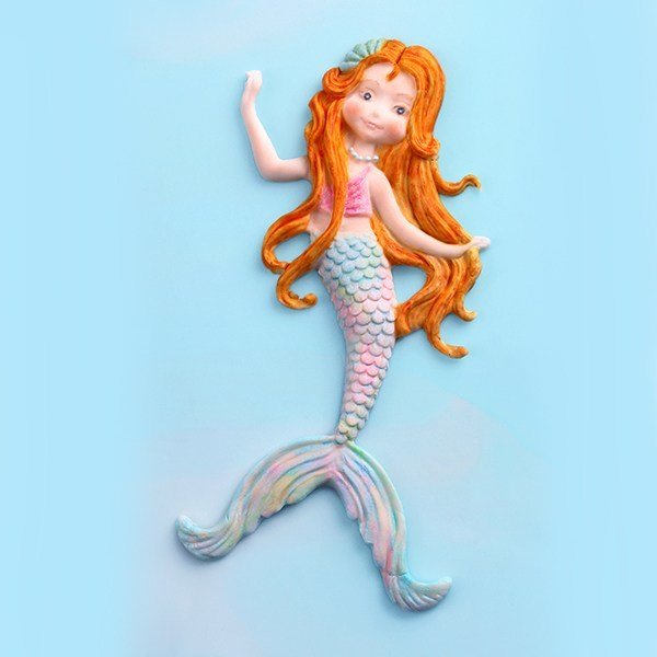 Katy Sue Silicone Mould -MERMAID -Καλούπι Σιλικόνης Γοργόνα
