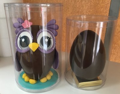 Διάφανο Κουτί 17x25εκ Cylindrical Box ΜΟΝΟ ΓΙΑ ΠΑΡΑΛΑΒΗ ΑΠΟ CAKES BY SAMANTHA