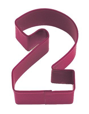 By AH -Cookie Cutter -NUMBER ΄2' -Κουπ πατ νούμερο '2' 8εκ By AH -Cookie Cutter -NUMBER ΄2' -Κουπ πατ νούμερο '2' 8εκ