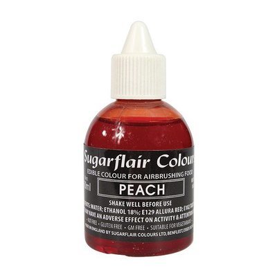 SALE!!! Sugarflair Airbrush Colour -MATT PEACH -Χρώμα Αερογράφου Ματ Ροδακινί 60ml SALE!!! Sugarflair Airbrush Colour -MATT PEACH -Χρώμα Αερογράφου Ματ Ροδακινί 60ml