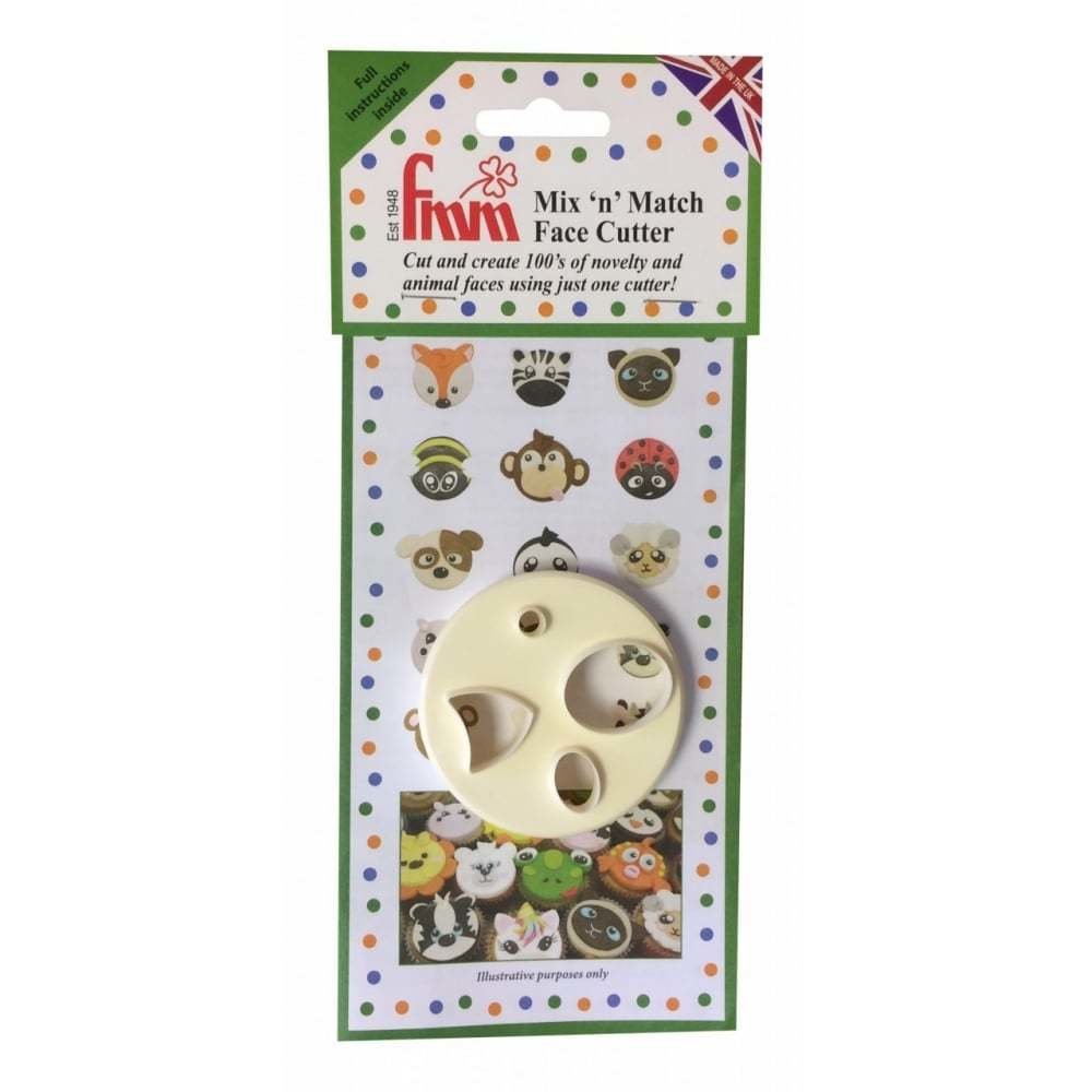 FMM Cutters -MIX &amp; MATCH FACES  - Κουπ πατ Tαιριάξτε Προσωπάκια