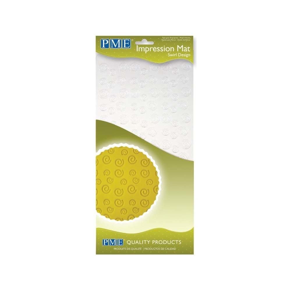 PME Impression Mat -SWIRLS -Πατάκι Αποτύπωσης Σχεδίου Στροβιλίσματα