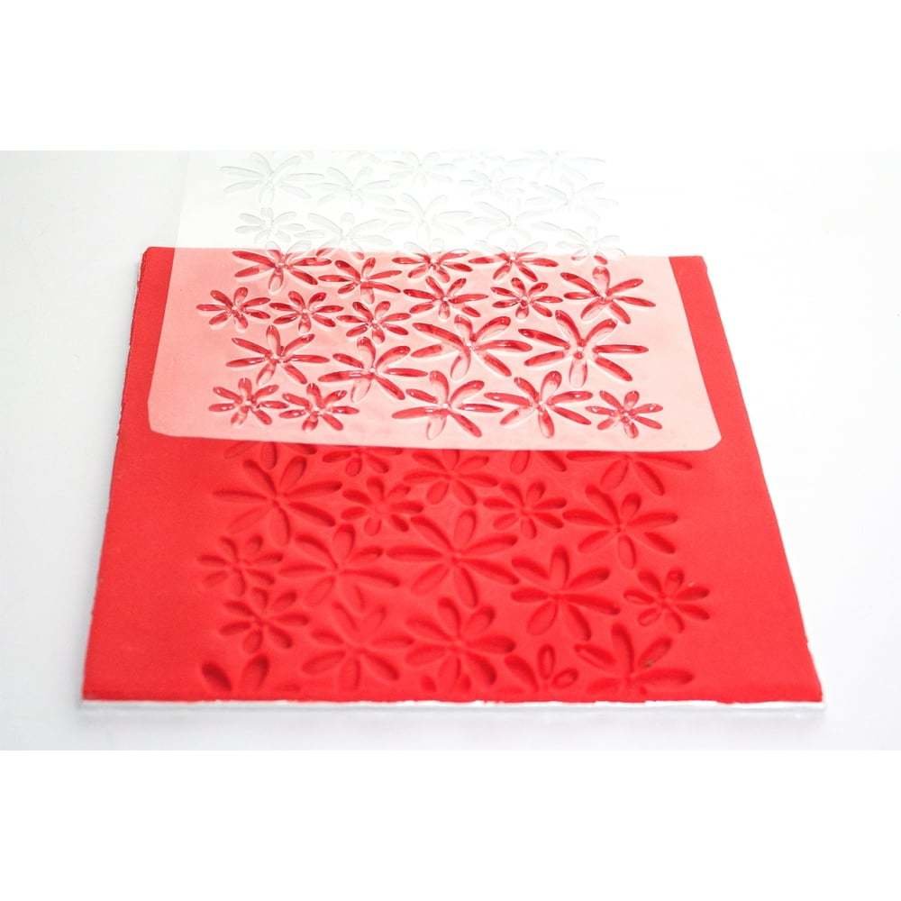 PME Impression Mat -FLORAL DESIGN -Πατάκι Αποτύπωσης Σχεδίου Λουλούδια