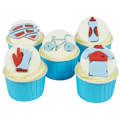 SALE!!! FMM Tappit Cutter Set -CYCLING MOTIFS (BIKE ACCESSORIES) - Σετ 5τεμ κουπ πατ Αξεσουάρ Ποδηλάτου