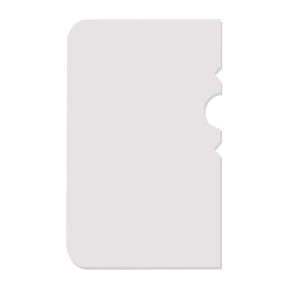 PME Scrapers -Set of 4 -PATTERNED - Σετ 4τεμ Σπάτουλα Ξύστρα Διαφόρων Σχεδίων