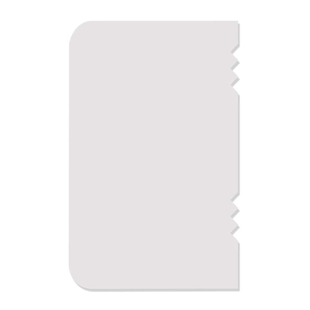 PME Scrapers -Set of 4 -PATTERNED - Σετ 4τεμ Σπάτουλα Ξύστρα Διαφόρων Σχεδίων
