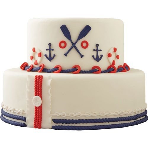 Wilton Silicone Mould -NAUTICAL - Καλούπι Σιλικόνης -Ναυτικά Σχέδια