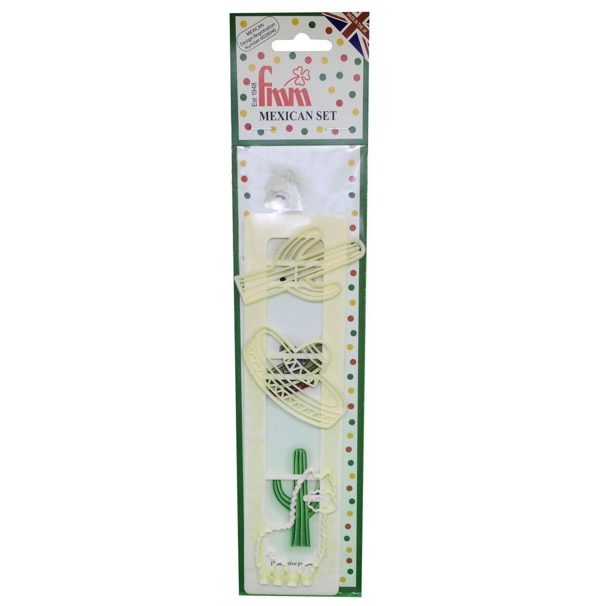 FMM Tappit Cutter Set -MEXICAN SET -Κουπ πατ με θέμα Μεξικό