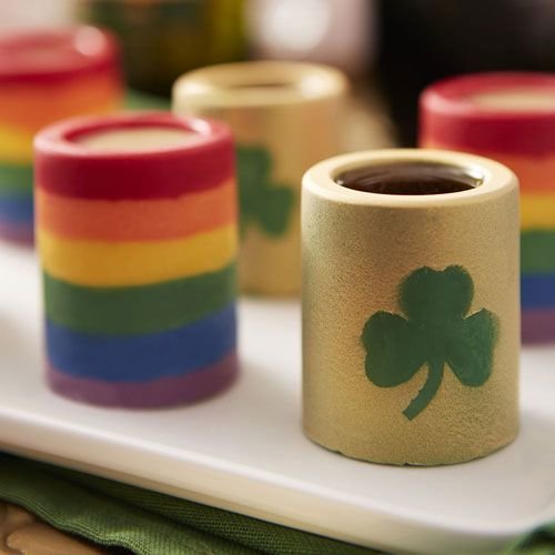 Wilton Silicone Mould -SHOT GLASSES -Round - Καλούπι Σιλικόνης σφηνοπότηρα 8 θήκες