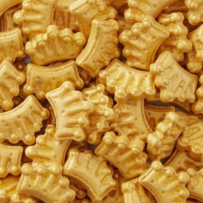 Wilton Sprinkles -GOLD CROWNS 56g - Βρώσιμα Ζαχαρωτά Χρυσά Στέμματα Wilton Sprinkles -GOLD CROWNS 56g - Βρώσιμα Ζαχαρωτά Χρυσά Στέμματα