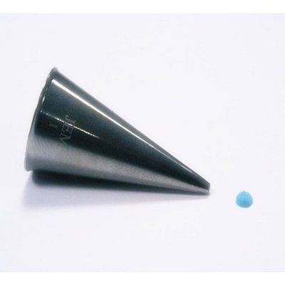 JEM Nozzle -ROUND Piping Tip No.1 -Μύτη Κορνέ Στρογγυλή JEM Nozzle -ROUND Piping Tip No.1 -Μύτη Κορνέ Στρογγυλή