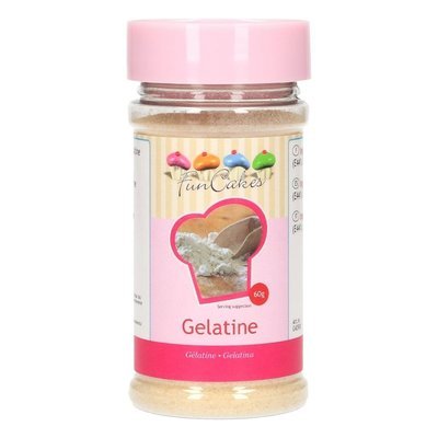 FunCakes GELATINE POWDER -Ζελατίνη σε Σκόνη 60γρ FunCakes GELATINE POWDER -Ζελατίνη σε Σκόνη 60γρ