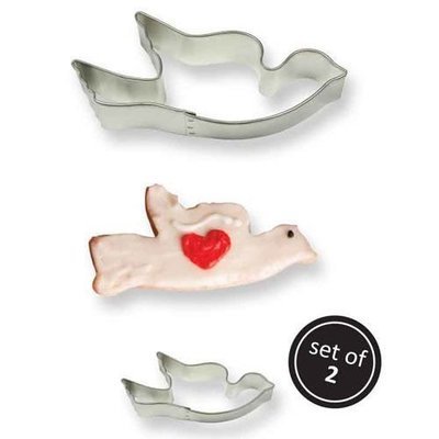 SALE!!! PME Cookie Cutters -Set of 2 -DOVES -Σετ 2τεμ Κουπ πατ Περιστέρι ∞∞∞