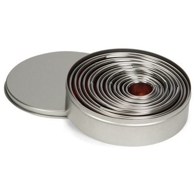 Patisse Cookie Cutters -RINGS 14pcs - Σετ 14τεμ Κουπ πατ Κύκλοι/Στρογγυλά