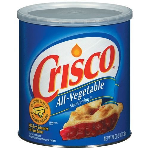 Crisco - White Shortening Big Pot - Λευκό Φυτικό Λίπος - Μεγάλο - 1360γρ
