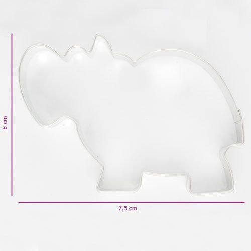 SALE!!! Cookie Cutter Hippopotamus 7.5cm - Κουπ πατ Ιπποπόταμος - 7.5x6εκ​