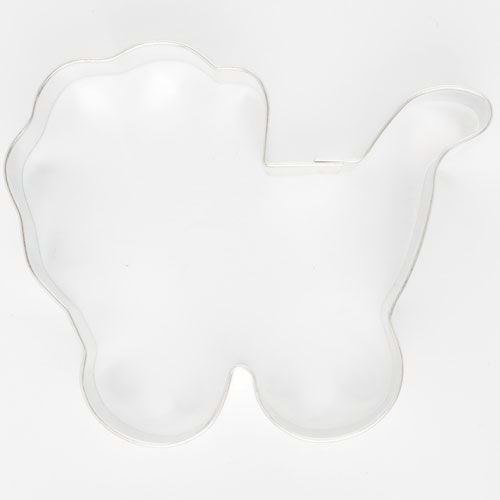 SALE!!! Cookie Cutter Baby&#39;s Pram 8cm - Κουπ πατ Καροτσάκι Μωρού - 8x6εκ​