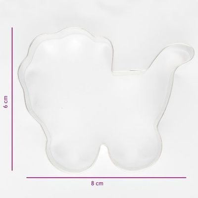 SALE!!! Cookie Cutter Baby's Pram 8cm - Κουπ πατ Καροτσάκι Μωρού - 8x6εκ​