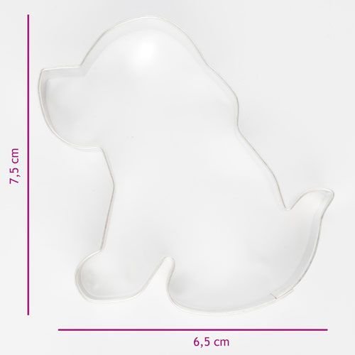 SALE!!! Cookie Cutter Dog St. Bernard 7.5cm - Κουπ πατ Σκυλάκι Αγίου Βερνάρδου - 7.5x6.5εκ