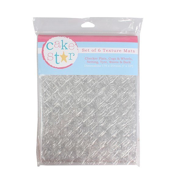 Cake Star 6 τεμ Ανάγλυφα Πατάκια με θέμα την Ύπαιθρο OUTDOOR ADVENTURES