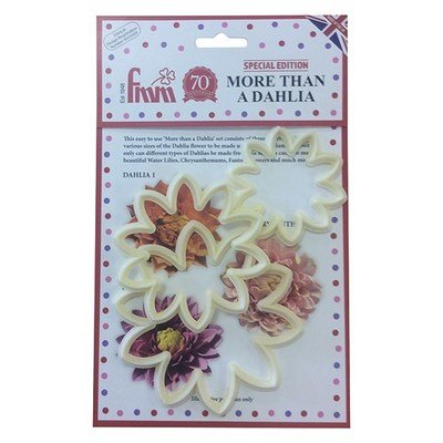 FMM Flower Cutters -MORE THAN a DAHLIA -Σετ 3τεμ κουπ πατ Άνθος-∞∞∞